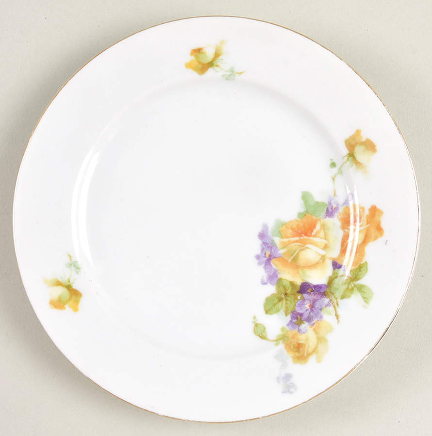 EAM13 Bread & Butter Plate by E & A Muller-1