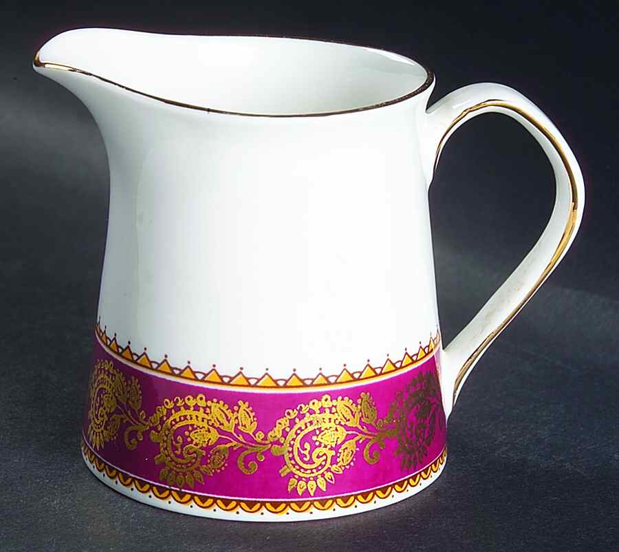 Burgundy Mini Creamer by Elizabethan-1