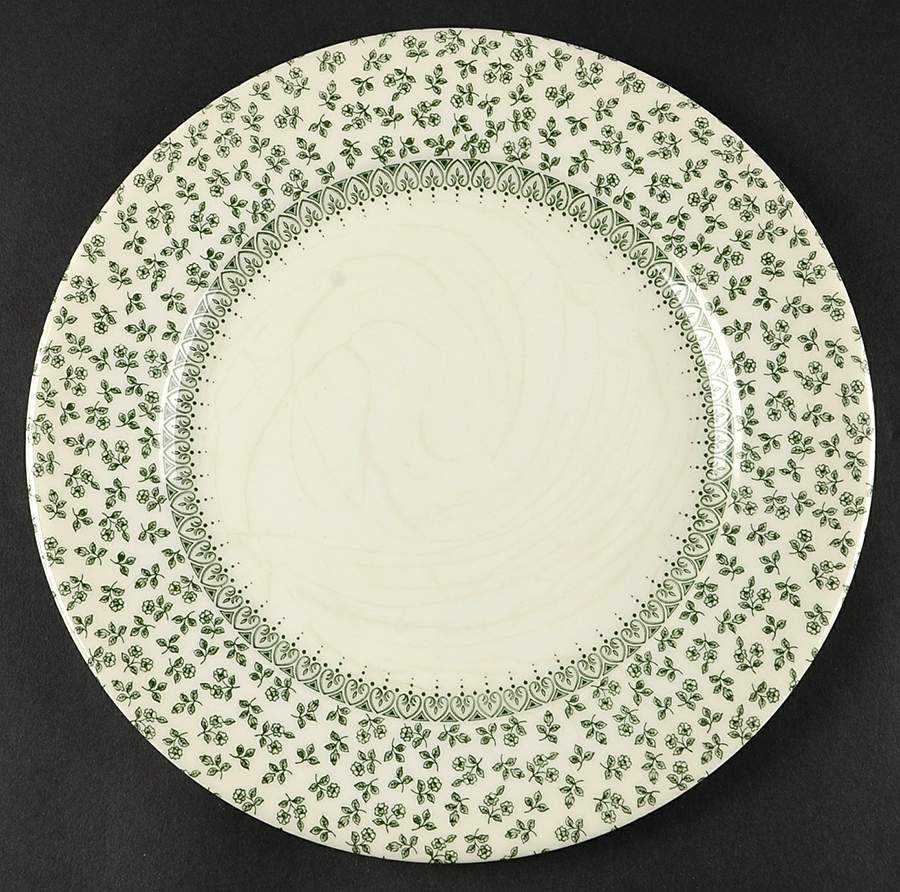 Provence Green Dinner Plate by English Ironstone Tableware-1