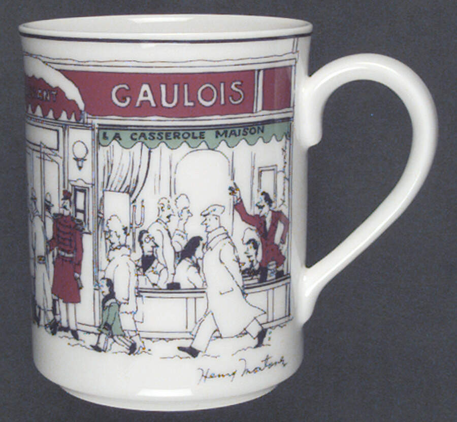 Le Restaurant Christmas Mug by Epoch-1