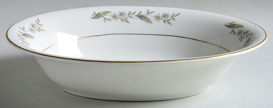 EMB51 10" Oval Vegetable Bowl by Embassy (American)-1