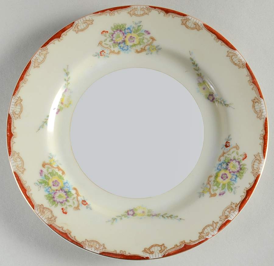 EMP39 Bread & Butter Plate by Empress (Japan)-1