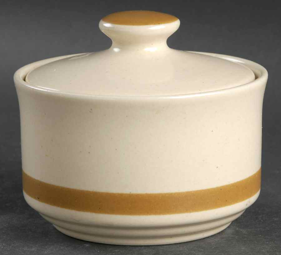 Autumn Meadow Sugar Bowl & Lid by Ekco-1
