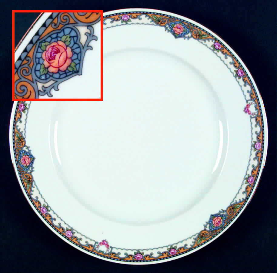 EAM16 Dinner Plate by E & A Muller-1