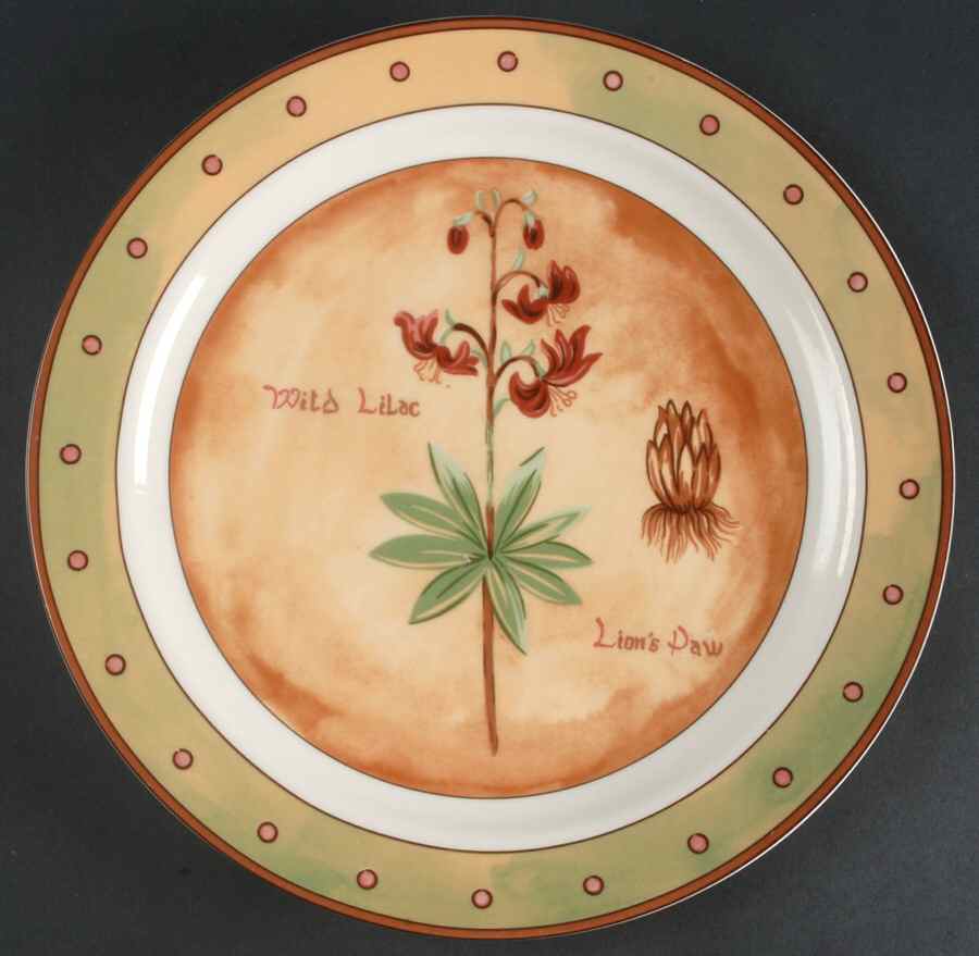 Spice Pavilion (English) 12" Chop Plate (Round Platter) by Epoch-1