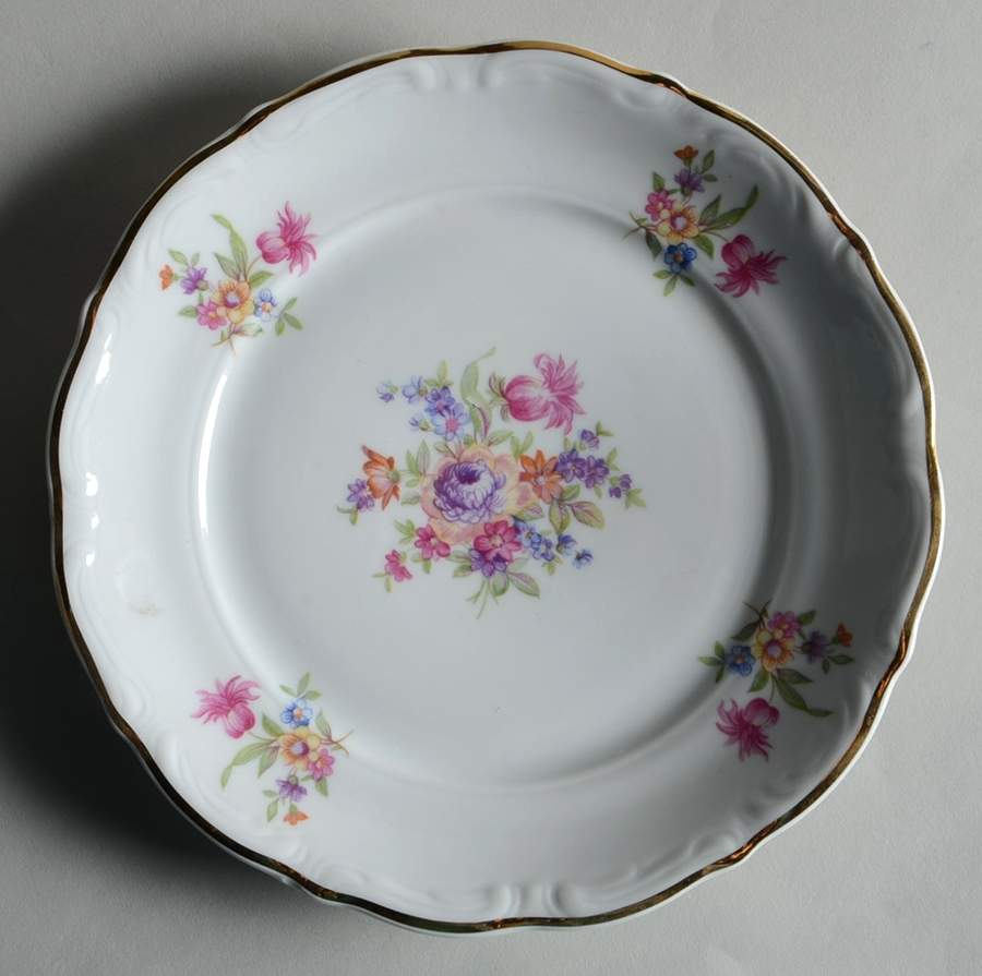 Rose Garden Bread & Butter Plate by Europa-1