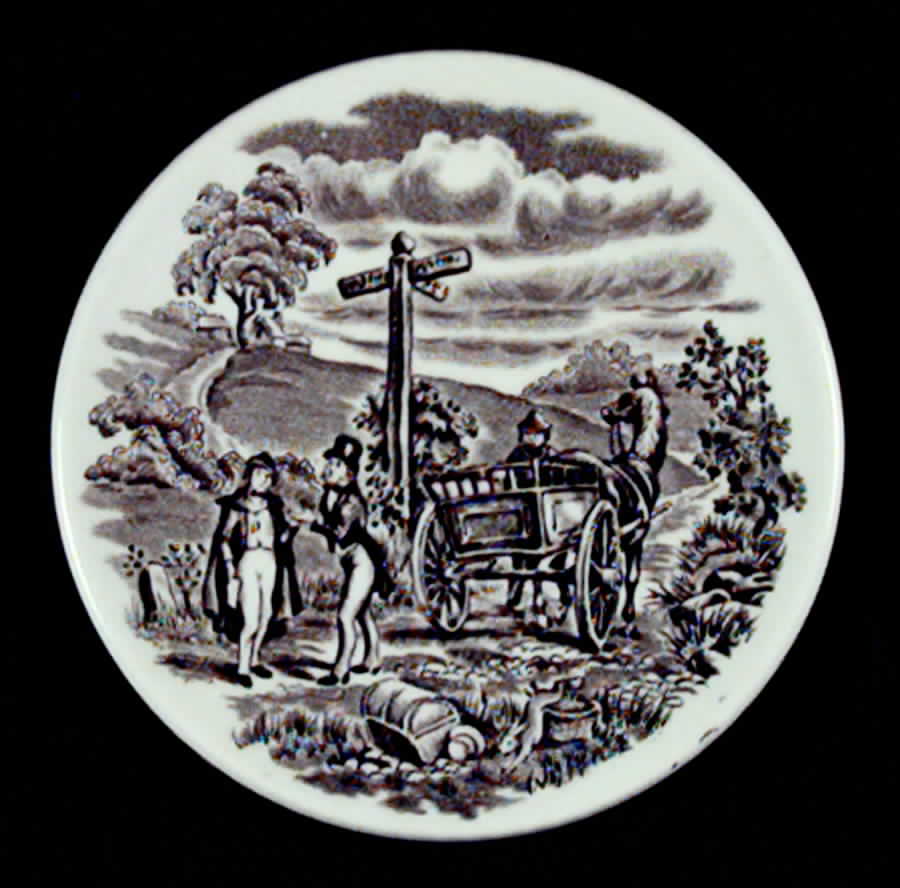 Dickens Series Brown Coaster by English Ironstone Tableware-1