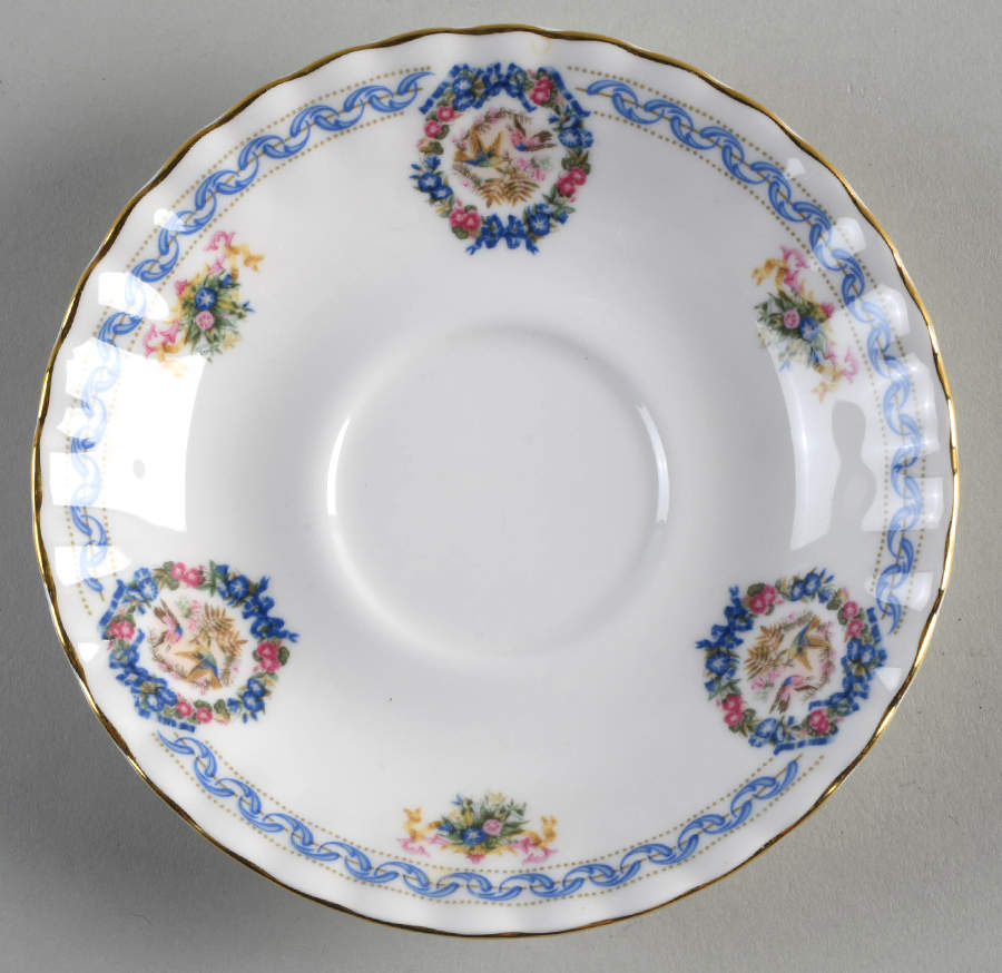 Duchess Anna Tea Service Saucer by England-1
