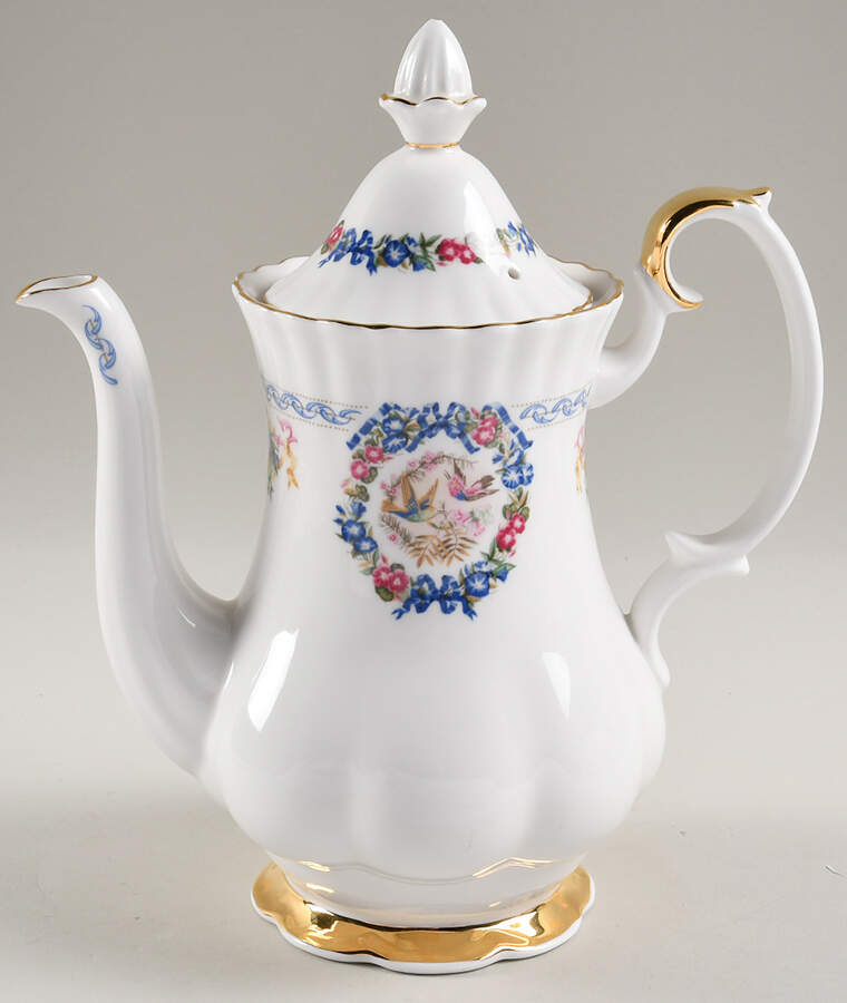 Duchess Anna Tea Service Coffee Pot & Lid by England-1