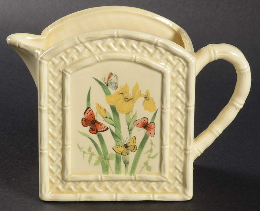 Butterfly Garden Trellis Creamer by Enesco-1