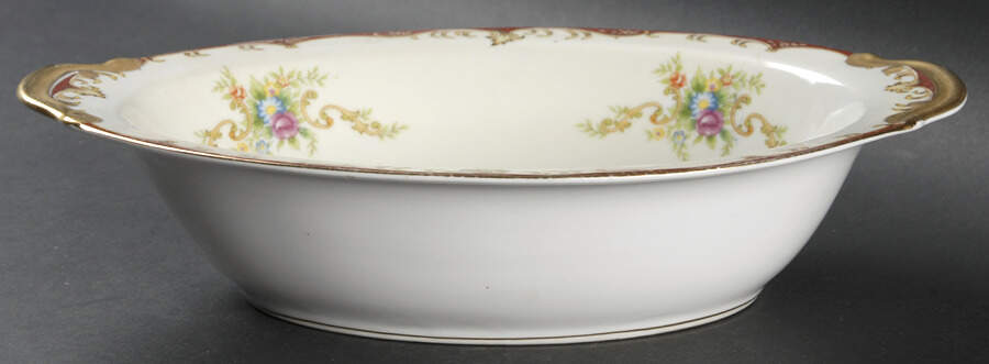 EMP41 10" Oval Vegetable Bowl by Empress (Japan)-1
