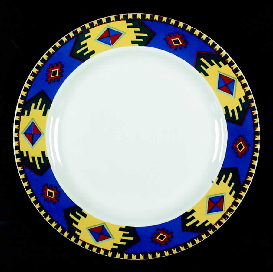 New Horizons Blue Dinner Plate by Eddie Bauer-1