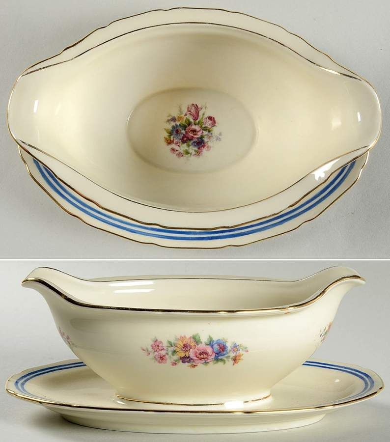 EPI24 Gravy Boat with Attached Underplate by Epiag-1