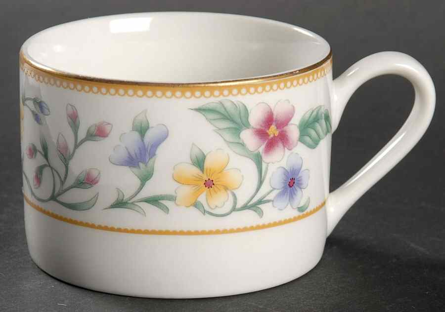 Caprice (Gold Trim) Flat Cup by Excel-1