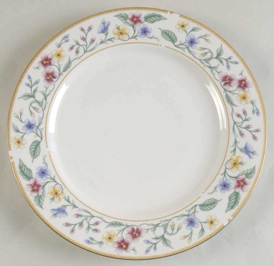 Caprice (Gold Trim) Dinner Plate by Excel-1