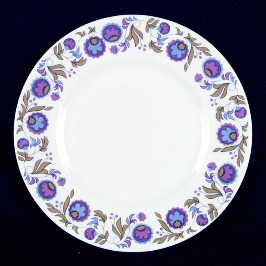 Fleur Bleue Salad Plate by Elizabethan-1