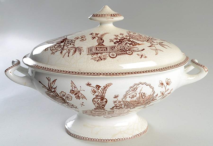 ELS3 Oval Tureen & Lid by Elsmore & Son-1