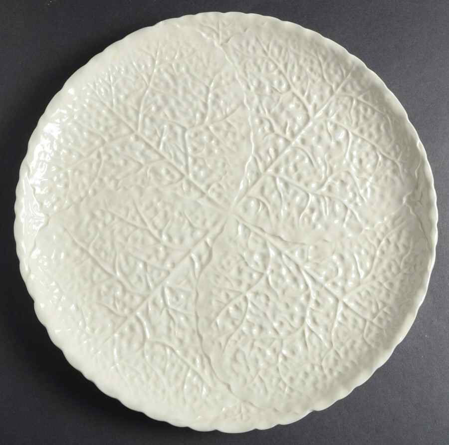Georgian Leaf 12" Chop Plate (Round Platter) by Erphila-1