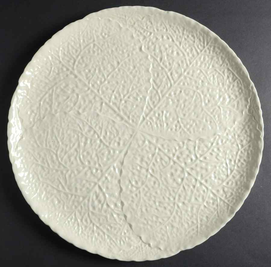 Georgian Leaf 15" Chop Plate (Round Platter) by Erphila-1