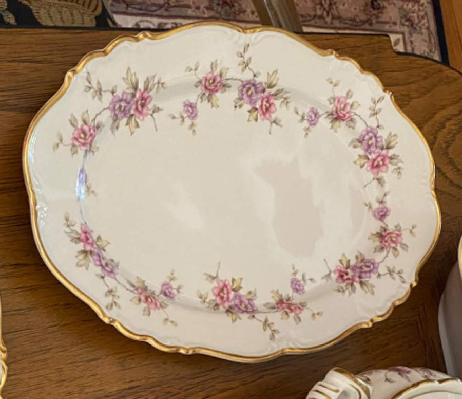 16945 13" Oval Serving Platter by Edelstein-1