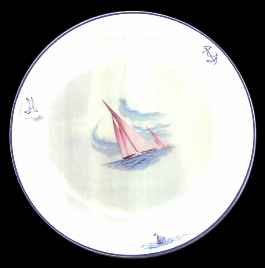 Regatta Dinner Plate by Erphila-1