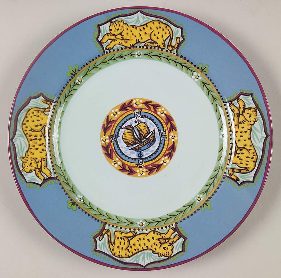 Katmandu Salad Plate by Essex Collection-1