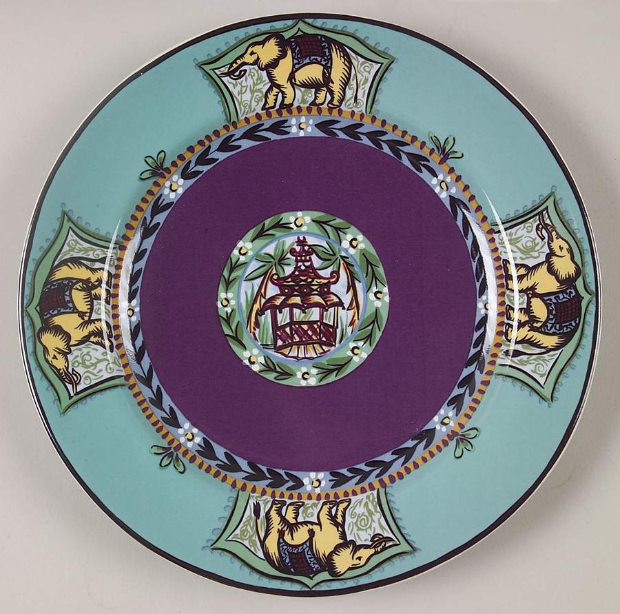 Katmandu Salad Plate by Essex Collection-1