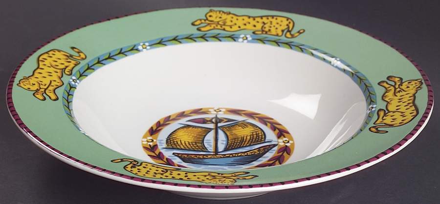 Katmandu Large Rim Soup Bowl by Essex Collection-1