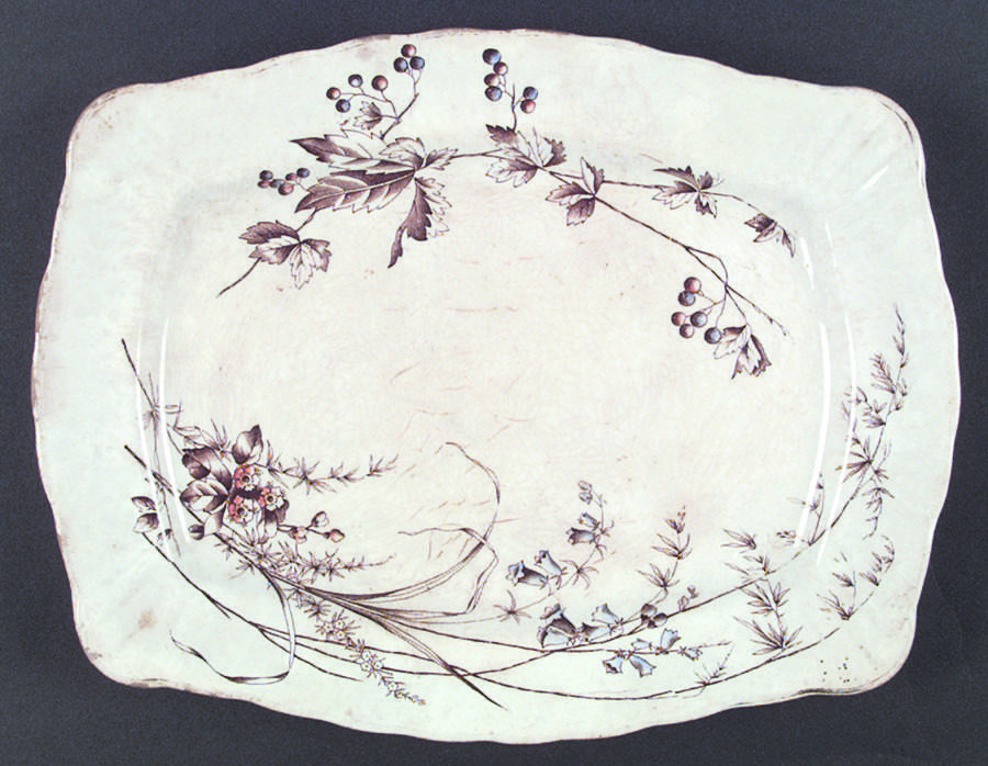 Minerva 14" Oval Serving Platter by John Edwards-1