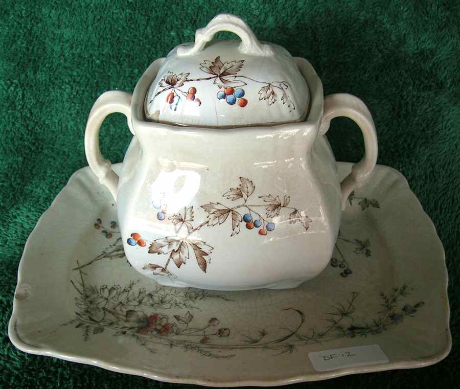 Minerva Oversize Sugar Bowl & Lid by John Edwards-1