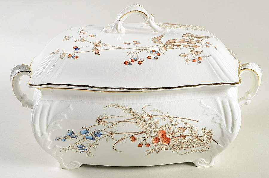 Minerva Rectangular Tureen & Lid by John Edwards-1