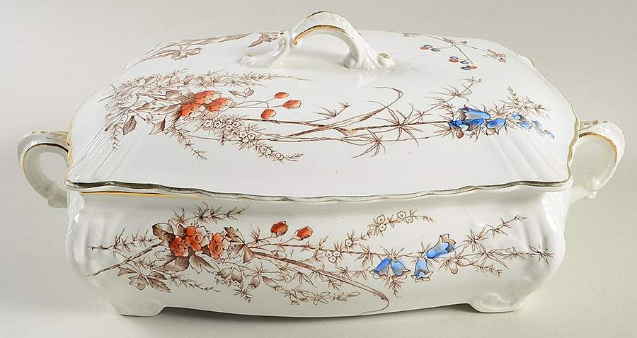 Minerva Rectangular Covered Vegetable by John Edwards-1