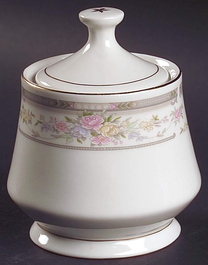 Manchester Sugar Bowl & Lid by Excel-1