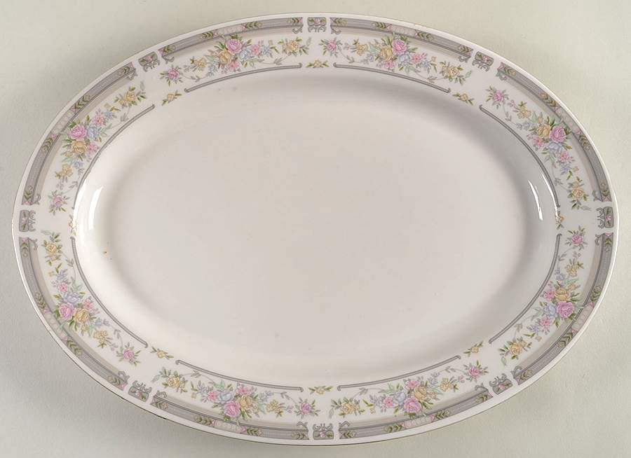 Manchester 13" Oval Serving Platter by Excel-1