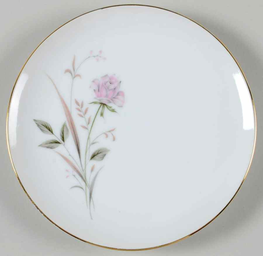 Rosette Bread & Butter Plate by Empress (Japan)-1