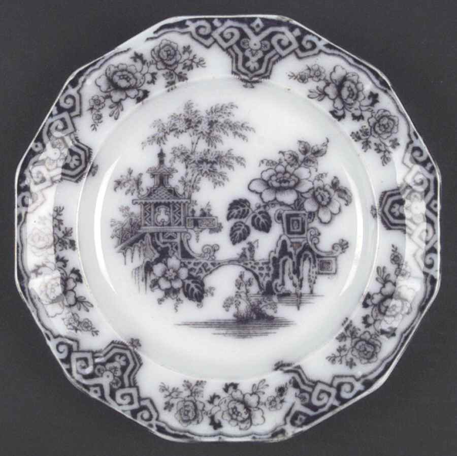 Bochara Luncheon Plate by James Edwards & Son-1