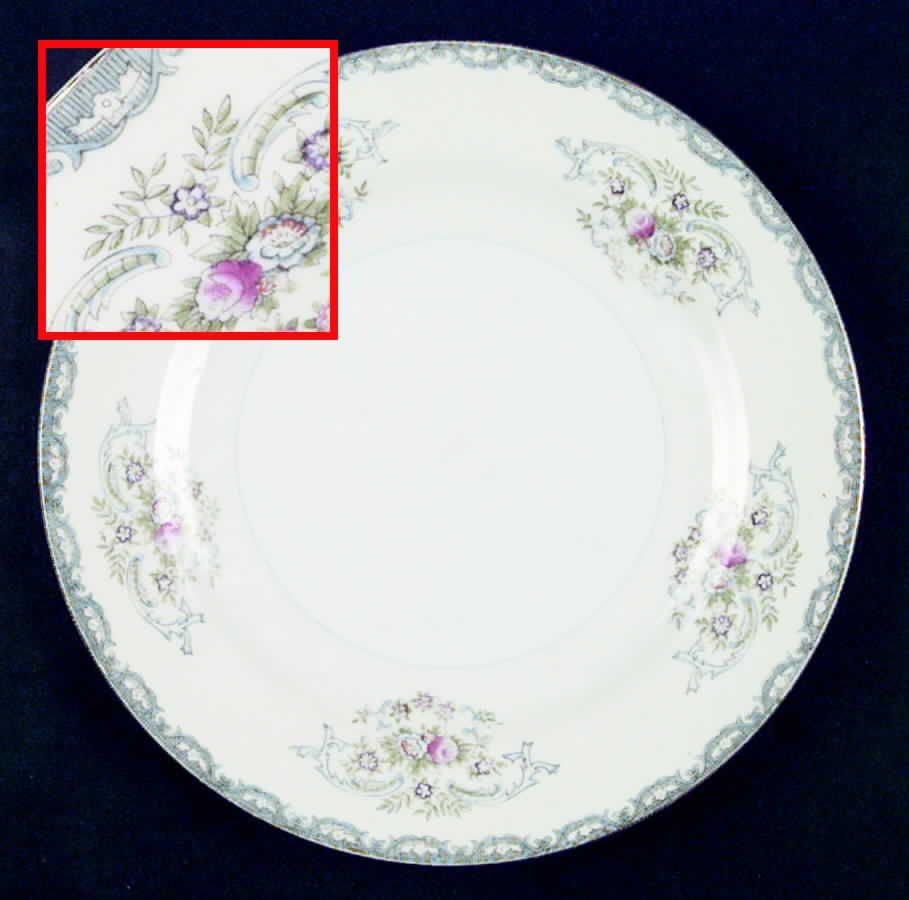 EMP47 Dinner Plate by Empress (Japan)-1