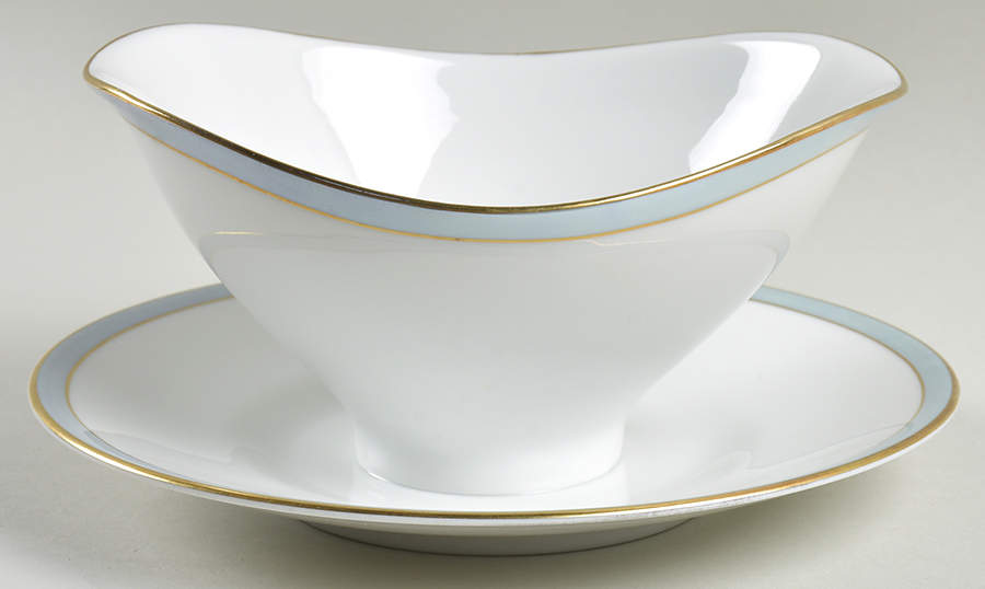 21501 Gravy Boat with Attached Underplate by Edelstein-1