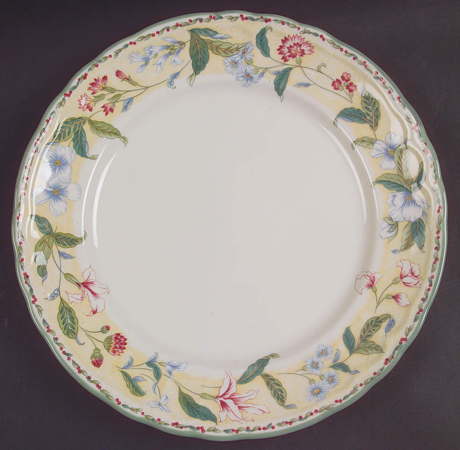 Floral Bay 12" Chop Plate (Round Platter) by Epoch-1