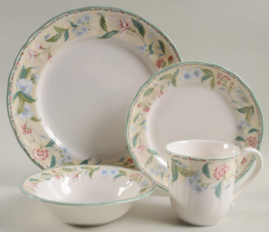 Floral Bay 4 Piece Place Setting by Epoch-1