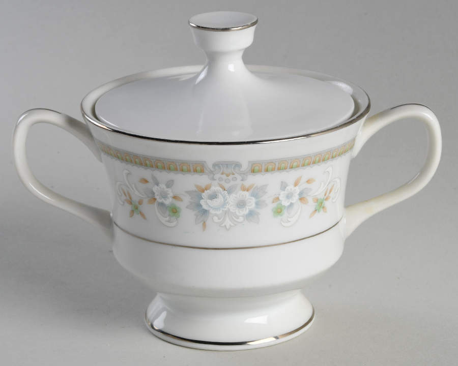 Leonora Sugar Bowl & Lid by Everbrite (Japan)-1