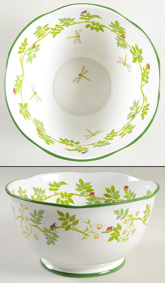 Robin's Nest Large Footed Salad Serving Bowl by Essex Collection-1