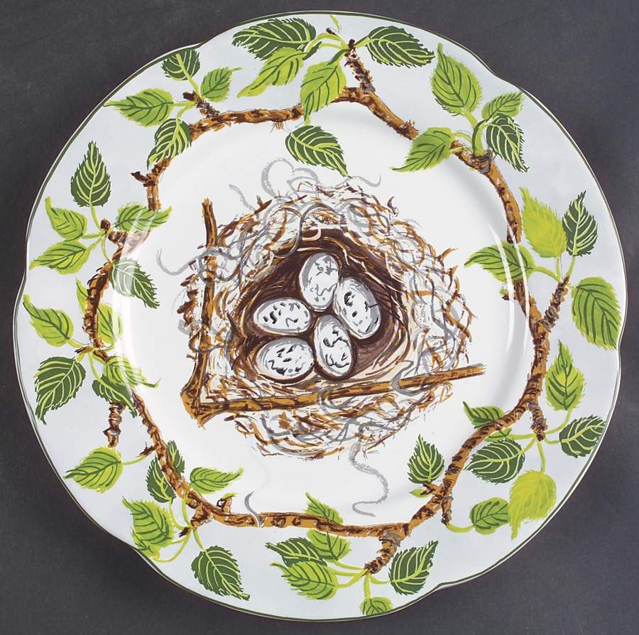 Robin's Nest Dessert/Pie Plate by Essex Collection-1