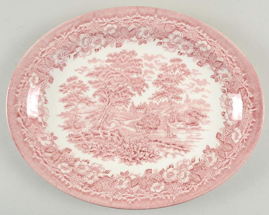 EIT18 11" Oval Serving Platter by English Ironstone Tableware-1