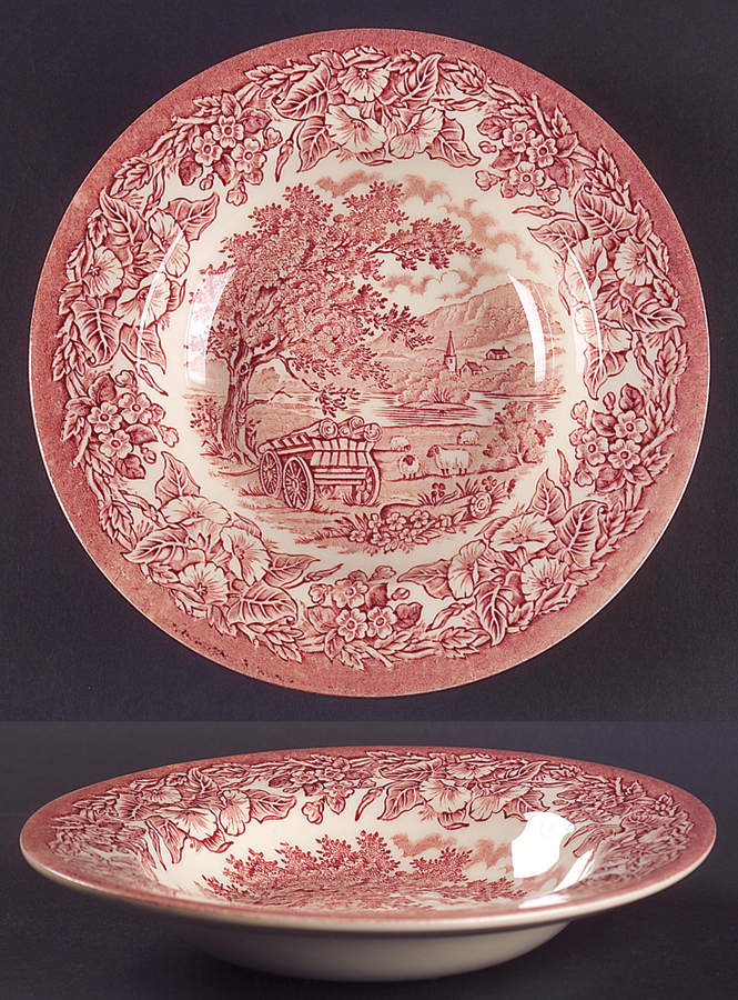 EIT18 Rim Soup Bowl by English Ironstone Tableware-1