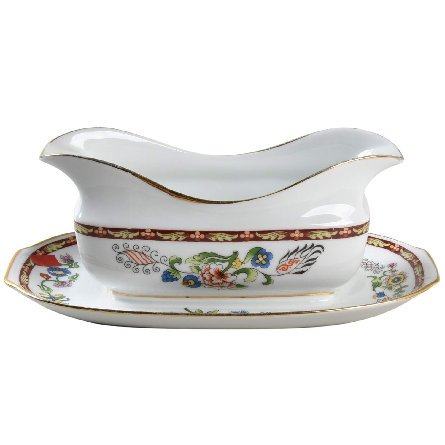 6750 Gravy Boat with Attached Underplate by Epiag-1