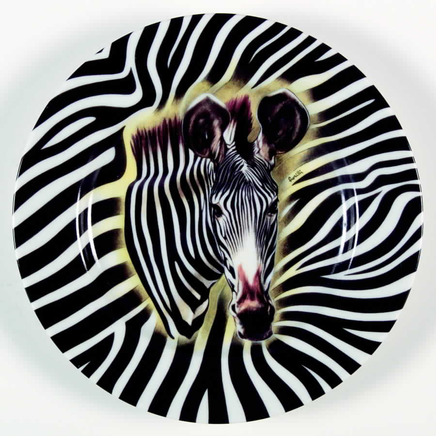 Wild Life Salad Plate by Email de Limoges-1