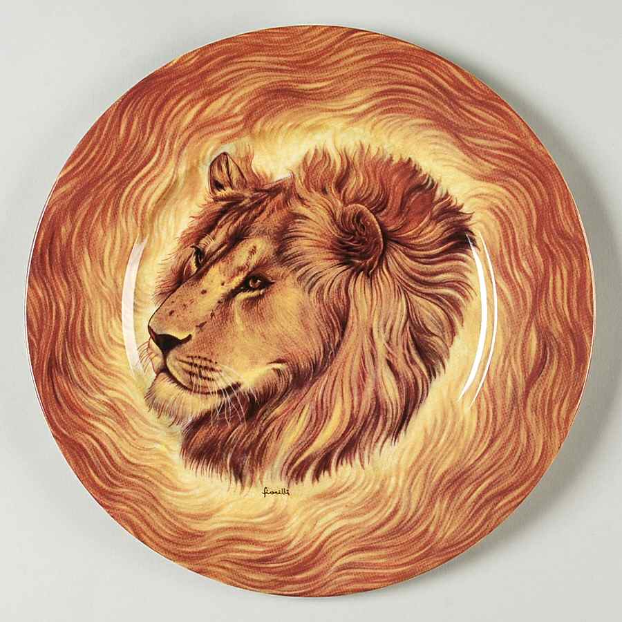 Wild Life Dinner Plate by Email de Limoges-1