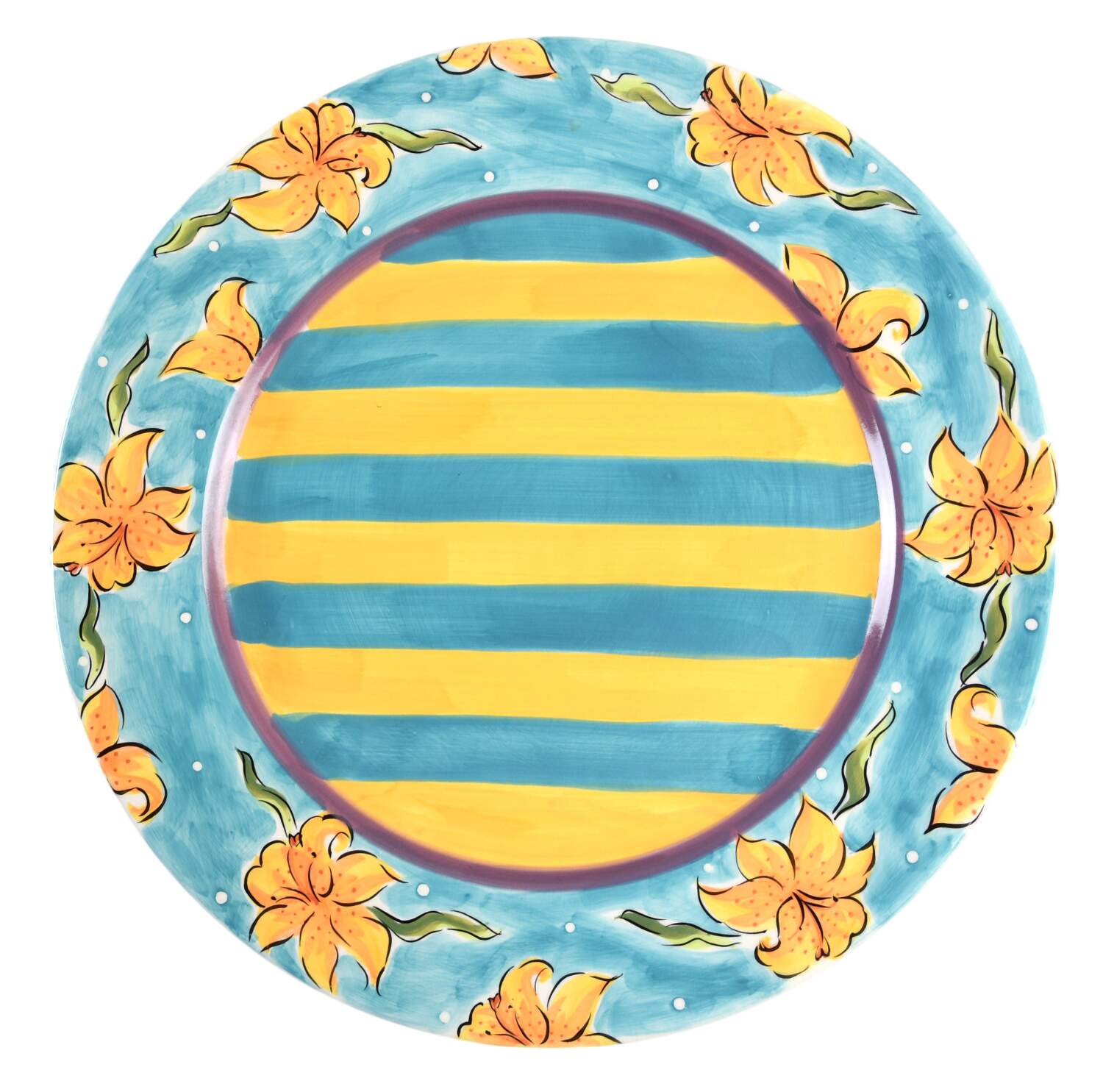 Fleurtations Service Plate (Charger) by Essex Collection-1