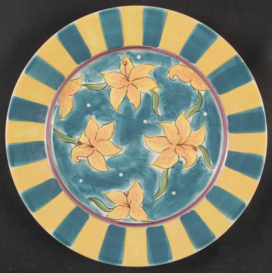 Fleurtations Dinner Plate by Essex Collection-1